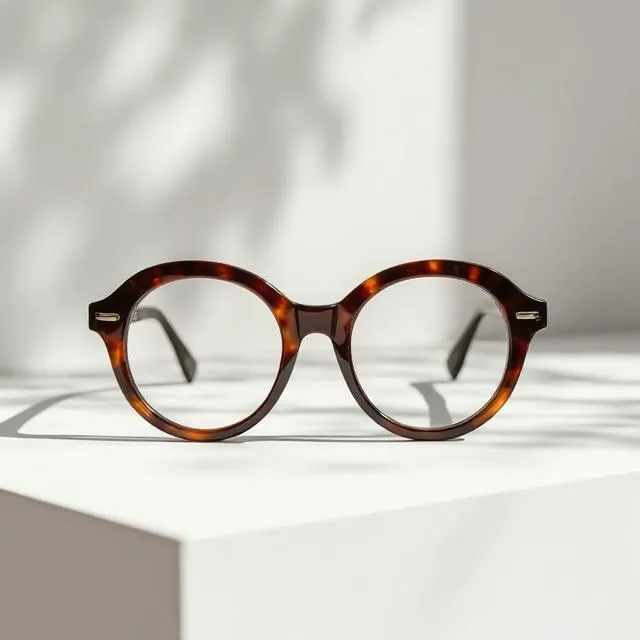 Paire de lunettes de vue posée à côté d'une ordonnance